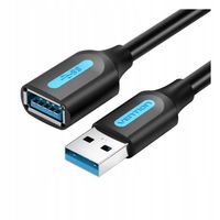 Kabel Przewód Przedłużający USB-A 3.0 Męski Do Żeński Vention Cbhbh 2m