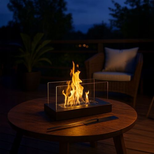 Biokominek Wolnostojący do Domu na Taras Bezdymny Bio Kominek na na Arena.pl