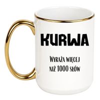 Duży Biało-Złoty 450 ml