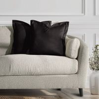 Zestaw 2 poszewek 45x45 czarne AmeliaHome VELVET glamour