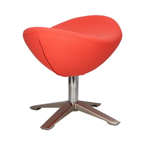 Podnóżek Jajo Soft wełna koralowe zdjęcie 1