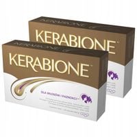 KERABIONE 60 kaps. suplement na włosy i paznokcie