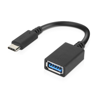 Lenovo | Męski | 24-pinowy USB-C | Żeński | 9-pinowy USB typu A | Czarny