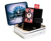 klasyczny portfel męski z sekcją na karty - peterson