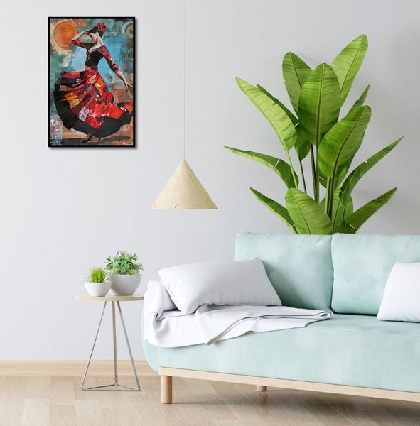 Plakat 40x60cm Taniec Flamenco zdjęcie 4