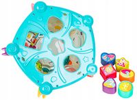 EDUKACYJNA MULTIKOSTKA Zabawka dla malucha 7w1 Kostka Sensoryczna Dźwięki