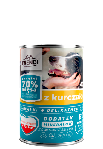 Frendi Kawałki W Delikatnym Sosie Z Kurczakiem 400g na Arena.pl