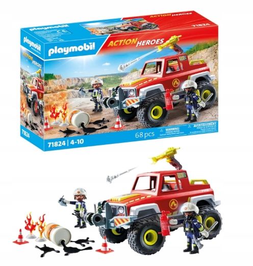 Playmobil 71824 Wóz strażacki zdjęcie 1