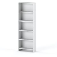 Regał Na Książki Dla Dzieci Paulla 60cm Półki Segregatory Sypialnia Biały