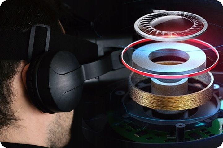 GOGLE VR OKULARY ZE SŁUCHAWKAMI DO FILMÓW 3D 360 zdjęcie 3