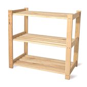 Regał R5 Magazynowy Drewniany Do Spiżarni Piwnicy 3 Półki Sosna 62cm