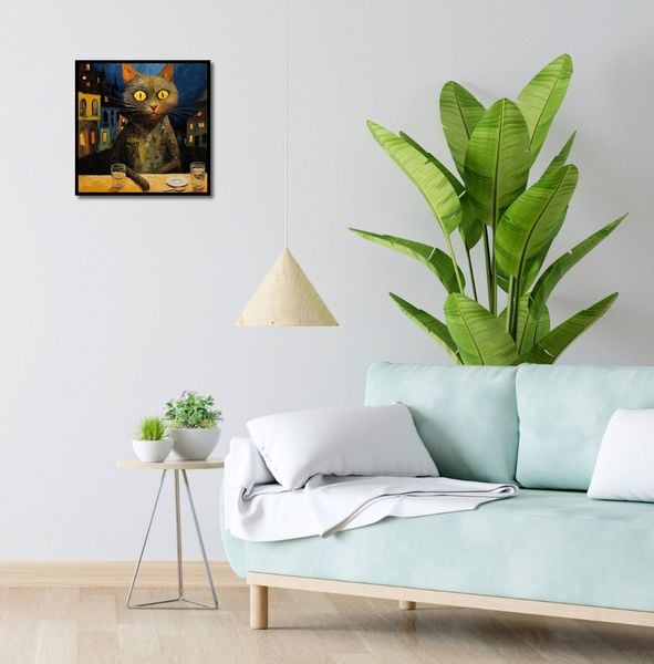 Plakat 40x40cm Nocny Obserwator zdjęcie 4