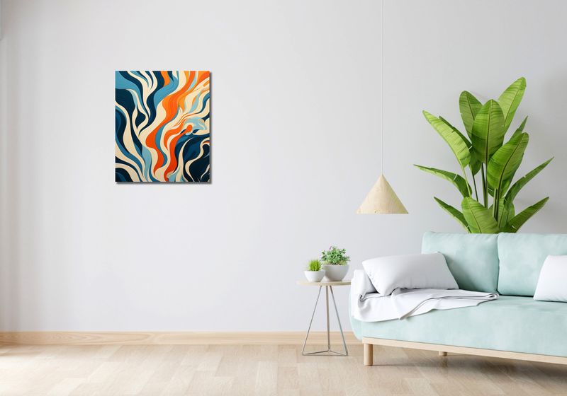 Obraz 50x60cm Oceaniczne Fale zdjęcie 2