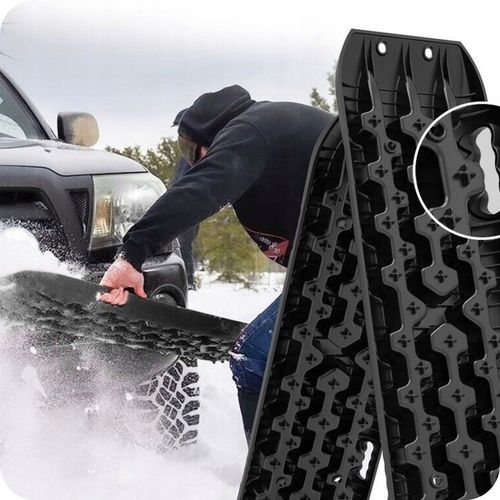 Trapy Piaskowe Do Terenówki OFF-ROAD 4x4 Śnieg Błoto Zestaw 2 szt. z Torbą na Arena.pl