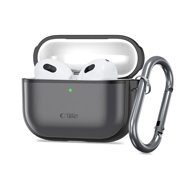 tech-protect magmat apple airpods pro 3 matte black zdjęcie 1