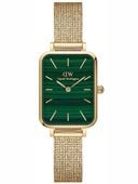 ZEGAREK DAMSKI DANIEL WELLINGTON Quadro Pressed Evergold Emerald 20mm