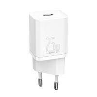 super szybka ładowarka usb-c 25w power delivery quick charge - biały