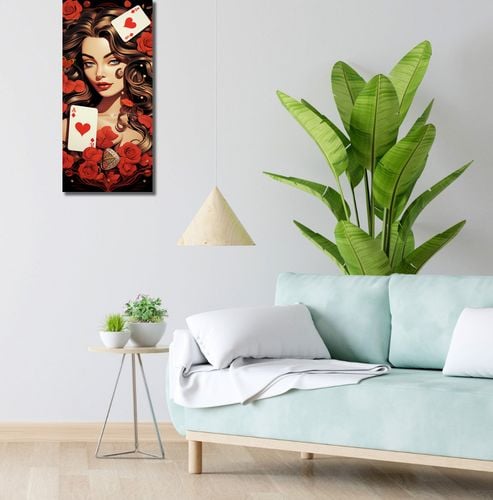 Obraz 30x70cm Różany Hazard na Arena.pl