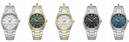 ZEGAREK MĘSKI CURREN PRX +BOX +GRAWER stalowy srebrny na Arena.pl