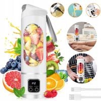 BEZPRZEWODOWY BLENDER KIELICHOWY PRZENOŚNY DO SMOOTHIE KOKTAJLI USB BIDON