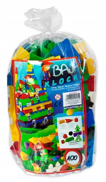 Klocki Baja 100 szt. zdjęcie 1