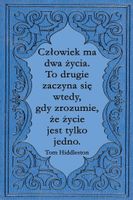 Człowiek ma dwa życia – magnes