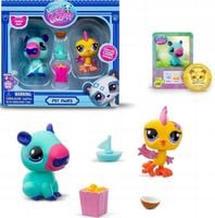 Littlest Pet Shop FIGURKI Kapibara i Papużka 2-PAK ZWIERZĄTKA+AKCESORIA S2