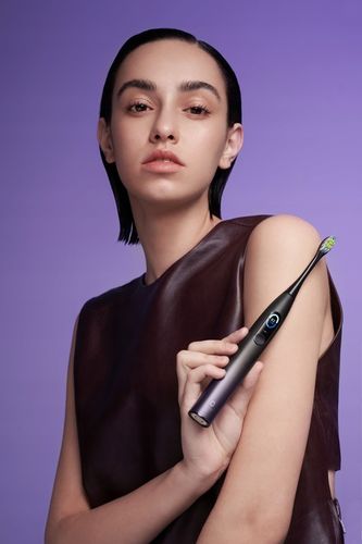 OCLEAN X Pro szczoteczka soniczna do zębów fiolet na Arena.pl