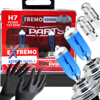 Żarówki H7 12V 55W Einparts Extremo Xenon Effect Super Białe + Gratis W5W