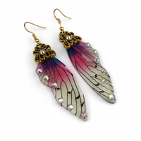 Fairies | 6 cm | Metal Resin | Anime Earrings | Butterfly