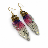Fairies | 6 cm | Metal Resin | Anime Earrings | Butterfly