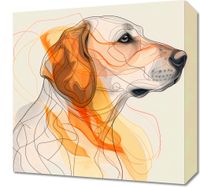 Obraz 40x40cm Kontur Profilowego