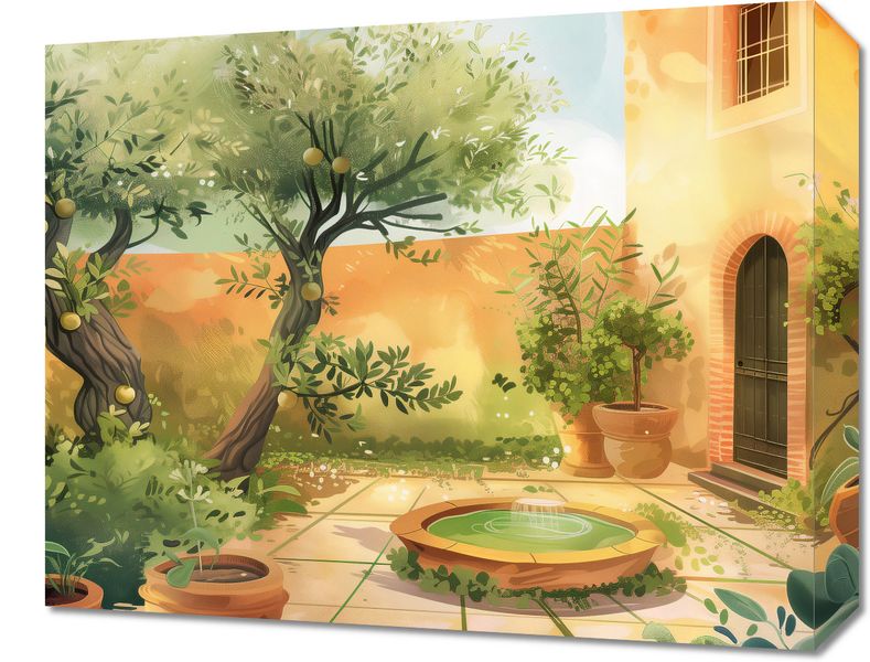 Obraz 50x40cm Słoneczny Dzień zdjęcie 1