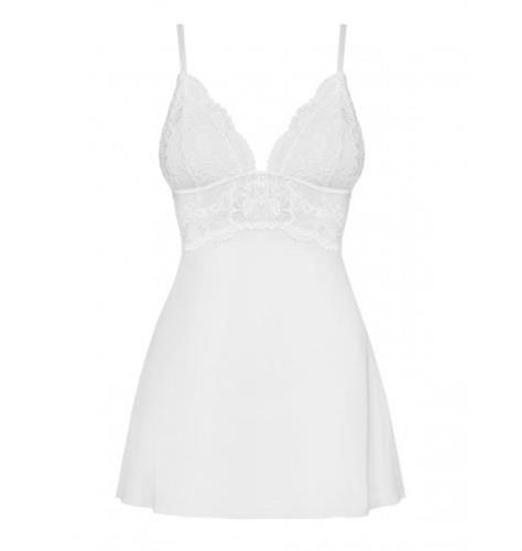 biała sex koszulka stringi komplet obsessive l/xl na Arena.pl