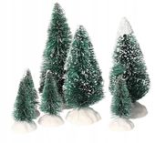 CHOINKA CHOINKI DEKORACYJNE SZTUCZNE DRZEWKO 7SZT