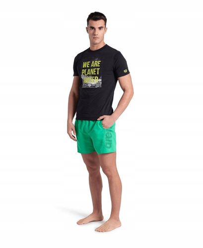 Koszulka męska T-shirt bawełniany sportowy na trening Arena Solid R. M na Arena.pl