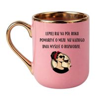 Elegant Różowo-Złoty 330 ml