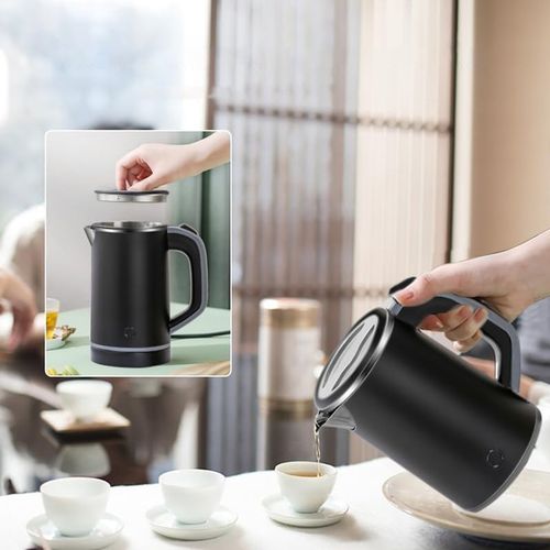 CZAJNIK ELEKTRYCZNY TURYSTYCZNY PODRÓŻNY CICHY MAŁY 600 W 0,8L CZARNY na Arena.pl