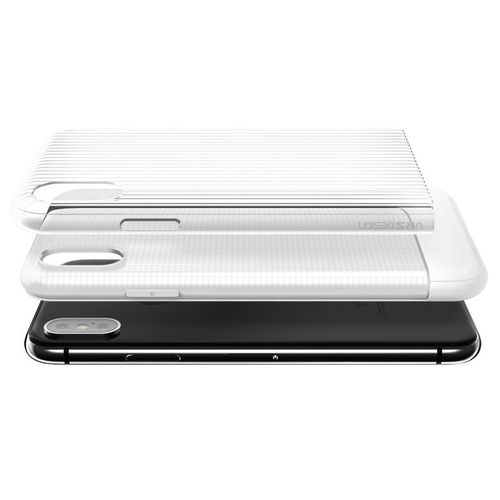 Etui VRS Design Shine Coat iPhone X White na Arena.pl