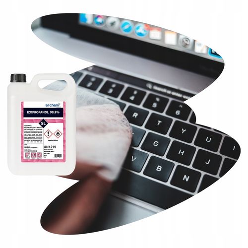 Alkohol Izopropylowy 5L IPA 99,9% Izopropanol najwyższa jakość na Arena.pl