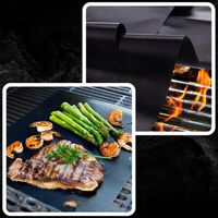 12x MATA DO GRILLA DO PIECZENIA TEFLONOWA TACKA NA GRILL GRILLOWANIE ZESTAW