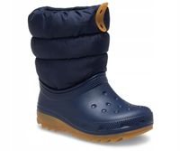 Crocs Śniegowce Dziecięce Buty Zimowe Classic Neo Puff 207683 Boot 29-30