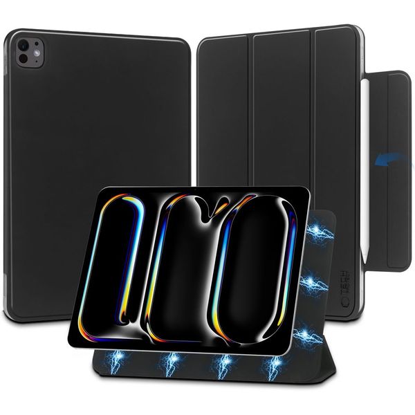 TECH-PROTECT SMARTCASE MAGNETIC IPAD PRO 11 5 / 2024 BLACK zdjęcie 1