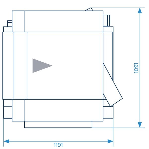 Grubościówka grubiarka 7,5kW 630mm usuwanie wiór do 8mm heblarka 400V Tersa zdjęcie 2