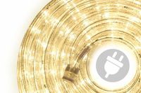 LED świetlny kabel - 480 diod, 20 m, ciepła biel