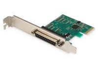 Kontroler LPT DIGITUS PCIe, 1x Parallel/LPT, Low P