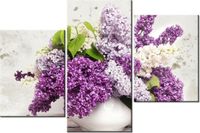 60 90CM OBRAZ 3 ELEM BEZ ŚCIENNY DRUK PŁÓTNO