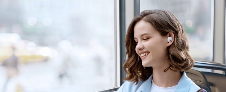 Słuchawki bezprzewodowe Soundcore Space A40 Białe zdjęcie 10