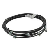 Mercedes W114 / W115 Przewody Hamulcowe Sztywne Stalowe W Otulinie