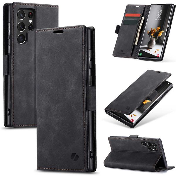 Spacecase Wallet Galaxy S22 Ultra Black zdjęcie 7